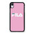 FILA PINK iPhone XR Case Cover