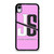 JACOB SARTORIUS PINK LOGO iPhone XR Case Cover
