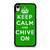 KEEP CALM AND CHIVE ON 6 iPhone XR Case Cover
