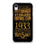 PITTSBURGH STEELERS 1933 FANS iPhone XR Case Cover