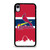 ST LOUIS CARDINALS STRIPE iPhone XR Case Cover ST LOUIS CARDINALS STRIPE iPhone XR Case Cover