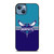 CHARLOTTE HORNETS BASKETBALL LOGO iPhone 13 Case Cover