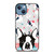 BOSTON TERRIER DOG 3 iPhone 13 Case Cover