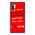 MANCHESTER UNITED I AM UNITED Samsung Galaxy Note 10 Plus Case Cover