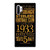 PITTSBURGH STEELERS 1933 FANS Samsung Galaxy Note 10 Plus Case Cover