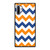 RILEY BLAKE ORANGE AND BLUE STRIPE Samsung Galaxy Note 10 Plus Case Cover