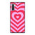 HEARTS PINK Samsung Galaxy Note 10 Case Cover