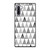 HERRINGBONE TRIANGLE Samsung Galaxy Note 10 Case Cover