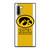 IOWA HAWKEYES 3 Samsung Galaxy Note 10 Case Cover