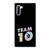 TEAM 10 TIE DYE Samsung Galaxy Note 10 Case Cover
