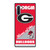 UNIVERSITY GEORGIA BULLDOGS 4 Samsung Galaxy Note 10 Case Cover