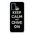KEEP CALM AND CHIVE ON 3 Samsung Galaxy S20 Plus Case Cover