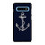 NAUTICAL ANCHOR NAVY BLUE Samsung Galaxy S10 Plus Case Cover