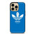 ADIDAS GIRLY BLUE iPhone 14 Pro Max Case Cover
