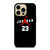 AIR JORDAN BLACK iPhone 14 Pro Max Case Cover