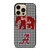 ALABAMA CRIMSON TIDE HOUNDSTOOTH iPhone 14 Pro Max Case Cover