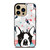BOSTON TERRIER DOG 3 iPhone 14 Pro Max Case Cover