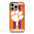 CLEMSON TIGERS PAW iPhone 14 Pro Max Case Cover
