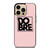 DOBRE BROTHERS PINK LOGO iPhone 14 Pro Max Case Cover