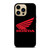 HONDA WINGS 2 iPhone 14 Pro Max Case Cover