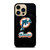 MIAMI DOLPHINS NFL ICON 1 iPhone 14 Pro Max Case Cover