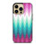 OMBRE PASTEL CHEVRON PATTERN 2 iPhone 14 Pro Max Case Cover