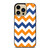 RILEY BLAKE ORANGE AND BLUE STRIPE iPhone 14 Pro Max Case Cover
