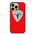 TESLA RED LOGO iPhone 14 Pro Max Case Cover