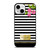 KATE SPADE STRIPE GOLD iPhone 13 Mini Case Cover
