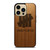 UNDEFEATED WOODEN iPhone 14 Pro Max Case Cover