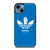 ADIDAS GIRLY BLUE iPhone 14 Case Cover