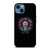 AFFLICTION SKULL ROSE iPhone 14 Case Cover