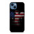 AMERICAN FLAG iPhone 14 Case Cover