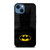 BATMAN SUPERHERO LOGO iPhone 14 Case Cover