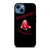 BOSTON RED SOX BLACK LOGO iPhone 14 Case Cover