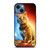 CAPTAIN MARVEL CAT iPhone 14 Case Cover