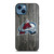 COLORADO AVALANCHE WOODEN iPhone 14 Case Cover