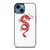 DRAGON RED iPhone 14 Case Cover
