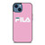 FILA PINK iPhone 14 Case Cover