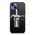 FORD MUSTANG GT LOGO CARBON iPhone 14 Case Cover
