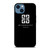 GIVENCHY PARIS iPhone 14 Case Cover