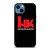 HECKLER AND KOCH LOGO 3 iPhone 14 Case Cover
