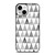 HERRINGBONE TRIANGLE iPhone 13 Mini Case Cover