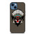 INDIAN FEATHER SKULL iPhone 14 Case Cover