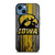 IOWA HAWKEYES WOODEN iPhone 14 Case Cover