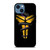 KOBE BRYANT BLACK MAMBA iPhone 14 Case Cover
