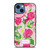 LILLY PULITZER PINK FLOWERS iPhone 14 Case Cover