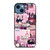 LITTLE MIX PINK COLLAGE iPhone 14 Case Cover LITTLE MIX PINK COLLAGE iPhone 14 Case Cover