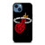 MIAMI HEAT LOGO iPhone 14 Case Cover