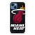 MIAMI HEAT PRIDE iPhone 14 Case Cover